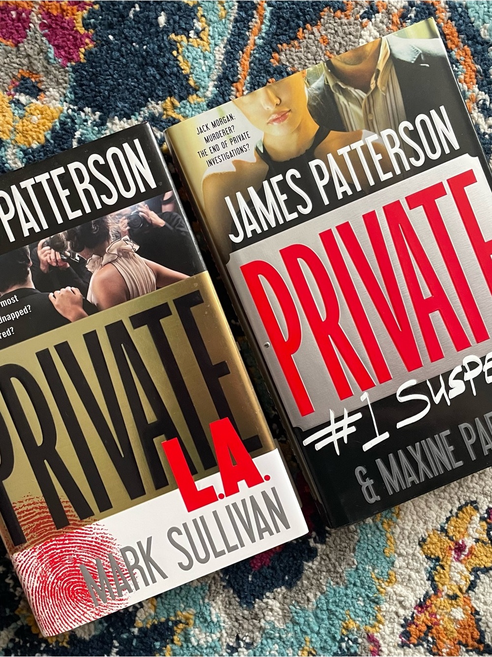 James Patterson Book Bundle - Hardback Books- Crime Books